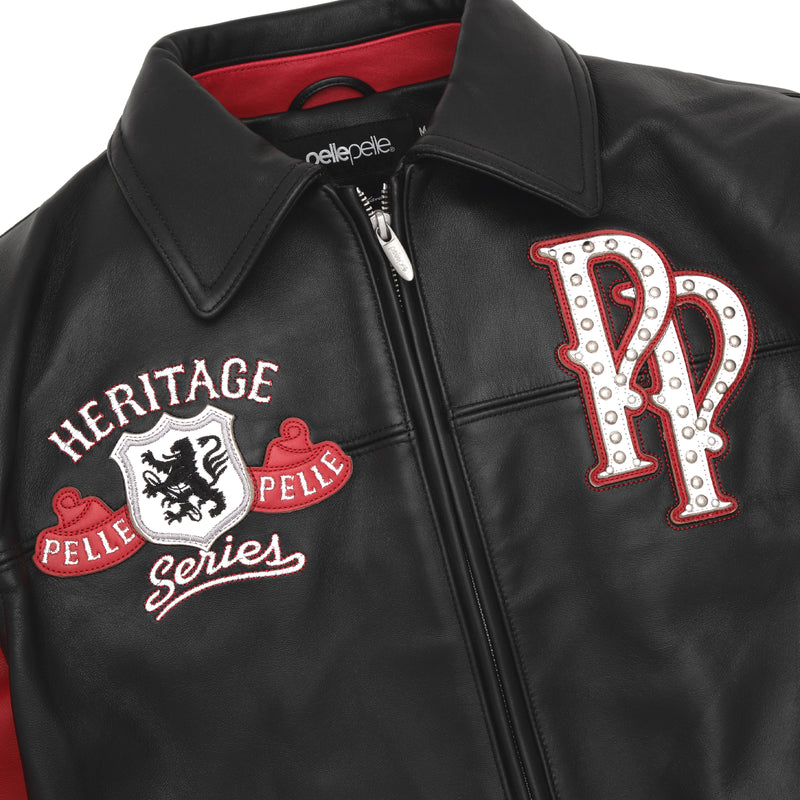 Pelle Pelle Red Soda Club Heritage Jacket |Pelle Pelle Store view 4