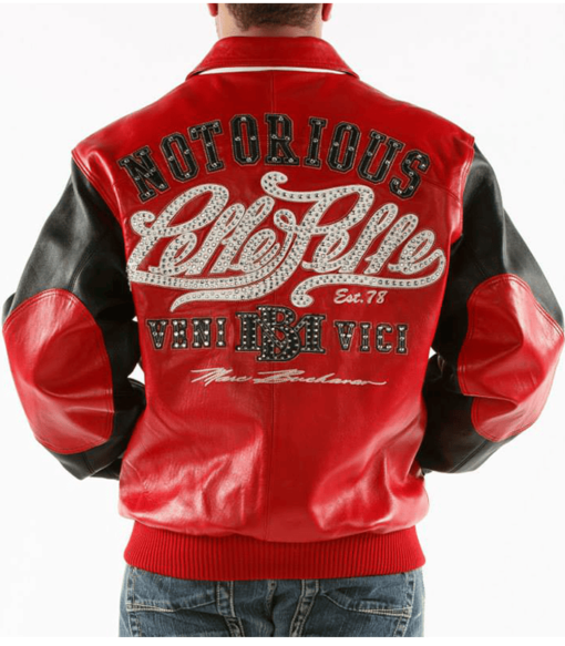 Pelle Pelle Red and Black Leather Jacket view 2