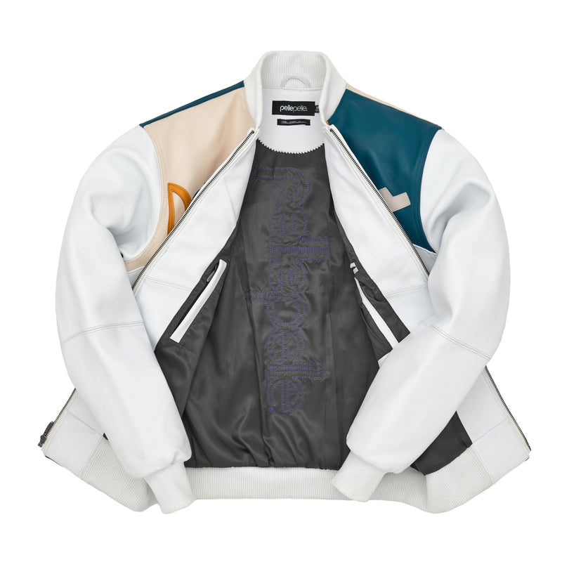 Pelle Pelle Picasso White Jacket | Plush Jacket view 2