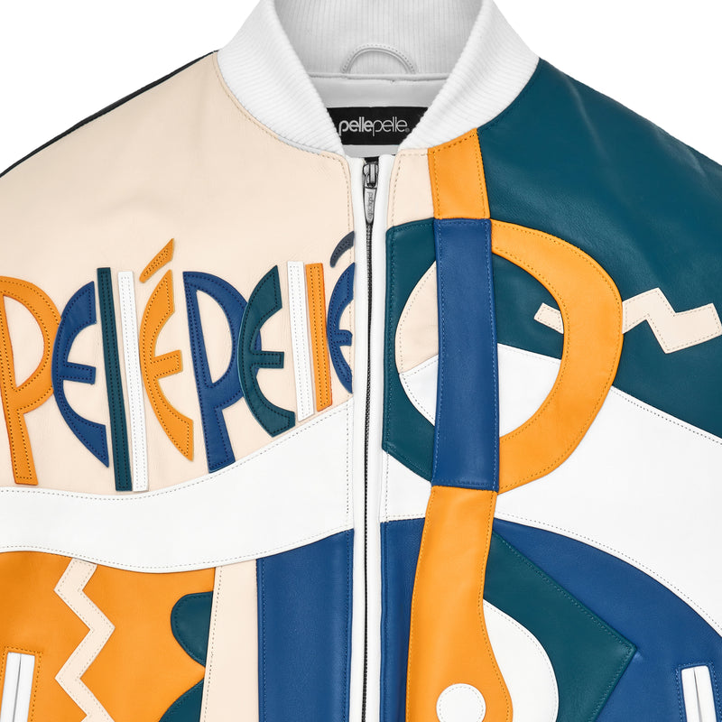 Pelle Pelle Picasso White Jacket | Plush Jacket view 5