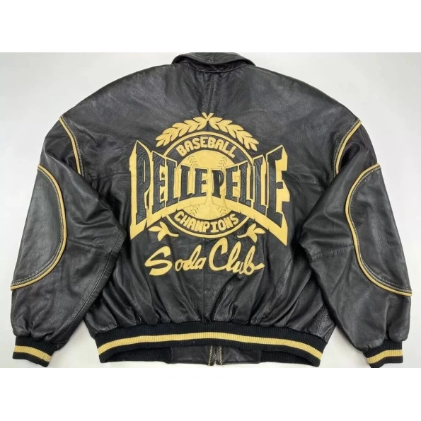 Pelle Pelle Baseball Champion Varsity Jacket view 2