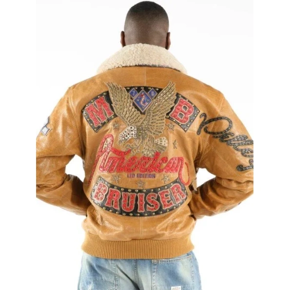Pelle Pelle Mustard American Bruiser Jacket | Leather Jacket