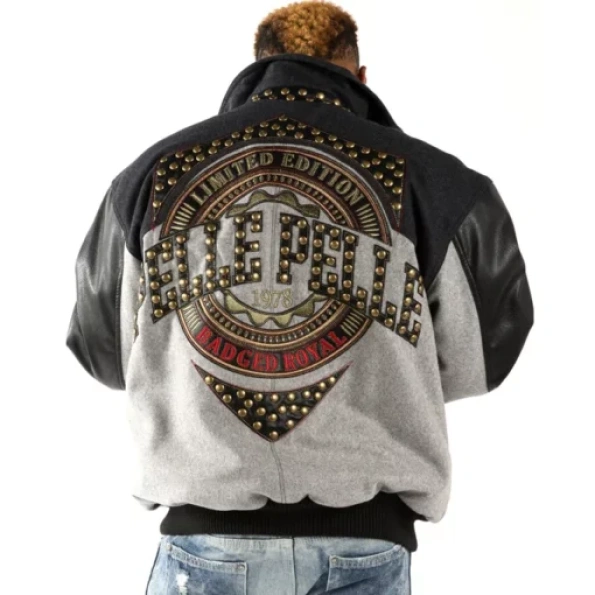 Pelle Pelle Badged Royal 1978 Wool Jacket | Men Jacket view 2