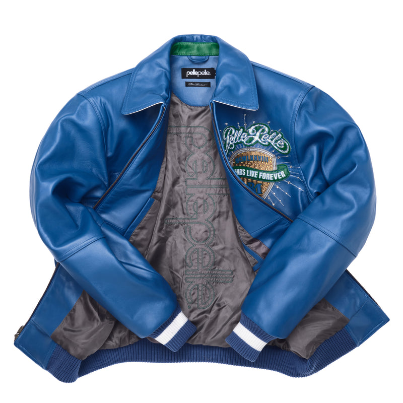 Pelle Pelle Blue MB Leather Jacket | Legends Live Forever view 3