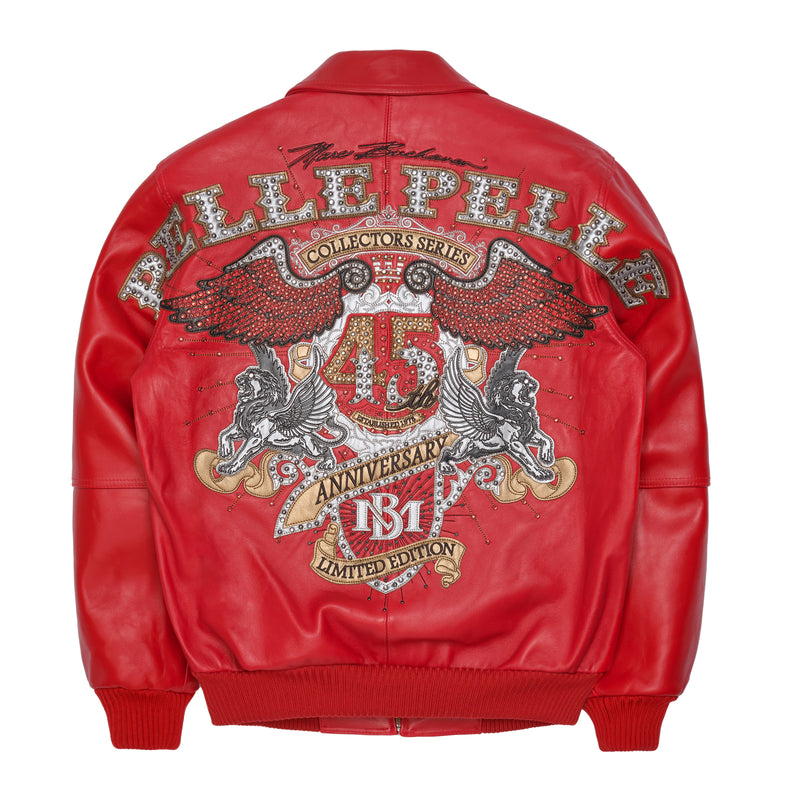 Pelle Pelle Red 45th Anniversary MB Jacket | Leather Jacket view 2