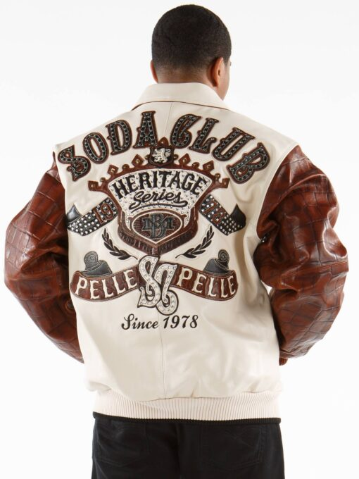 Pelle Pelle Heritage Series Cream Jacket | MB Jacket view 2