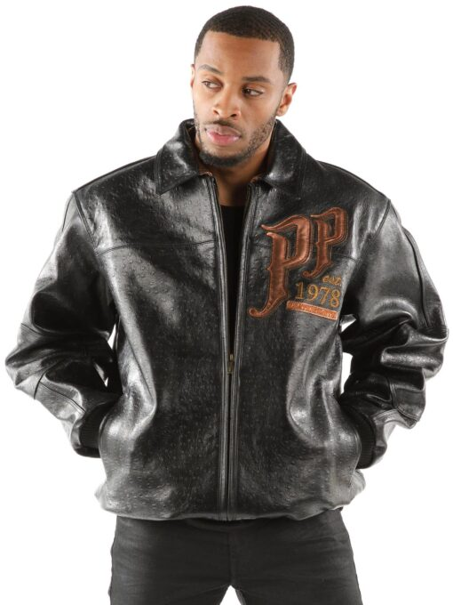 Pelle Pelle Black Leathersmith Men Jacket | Pioneer Jacket view 4