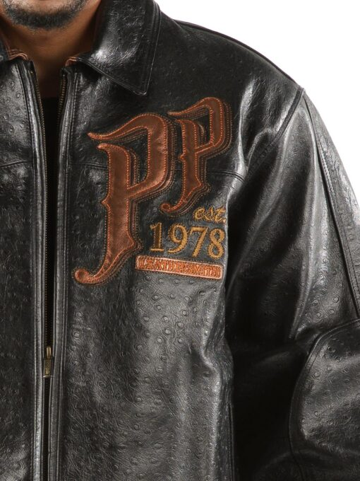 Pelle Pelle Black Leathersmith Men Jacket | Pioneer Jacket view 2