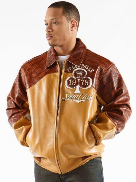 Pelle Pelle Men Soda Club Varsity Jacket | High Rollers view 2