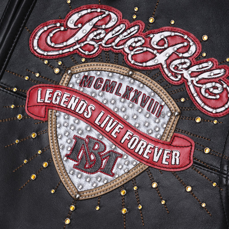 Pelle Pelle Black MB Leather Jacket | Legends Live Forever view 5