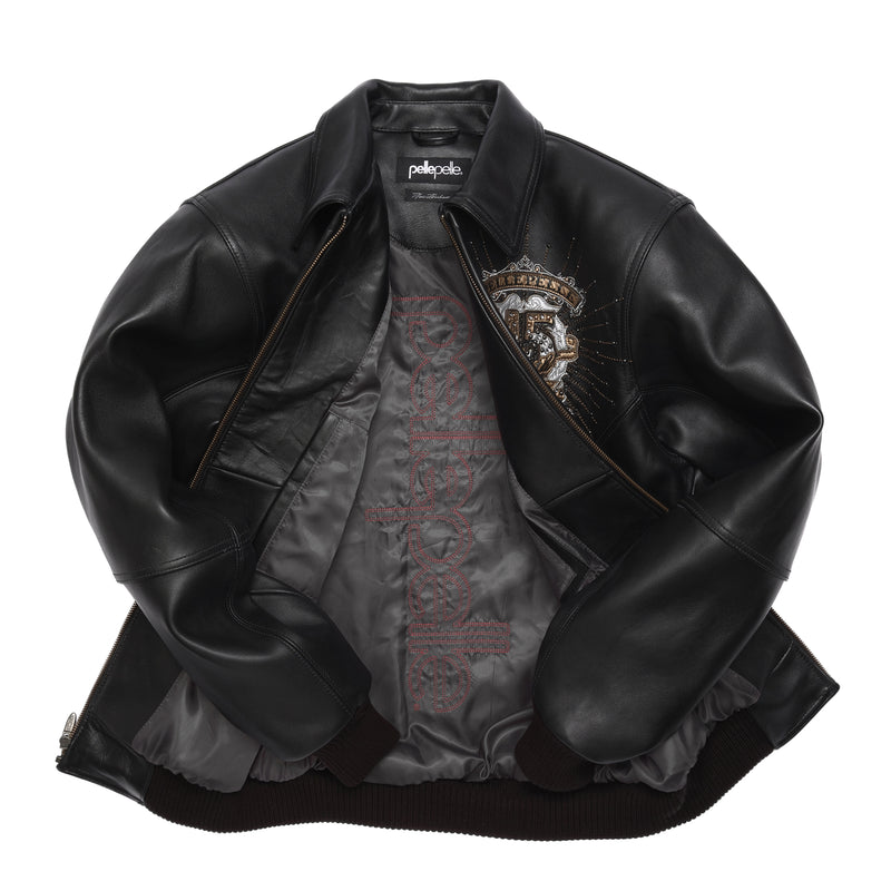Pelle Pelle Black 45th Collectors Series Jacket view 3
