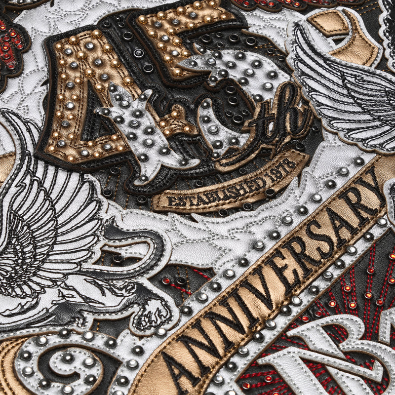 Pelle Pelle Black 45th Anniversary Jacket | Leather Jacket view 5