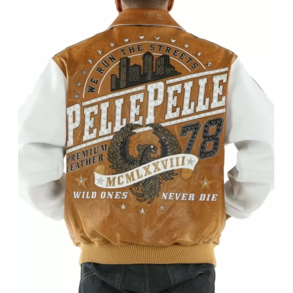 Pelle Pelle Men 1978 Brown Leather Jacket view 2
