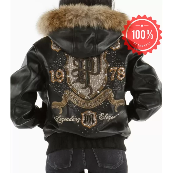 Pelle Pelle Women MB Fur Hood Jacket | Leather Jacket view 2