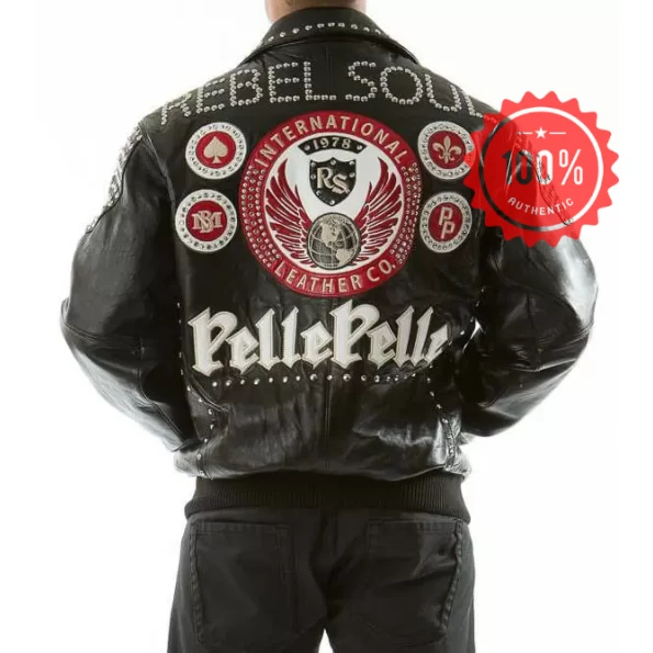 Pelle Pelle Men Rebel Soul Leather Jacket | Black Jacket view 2