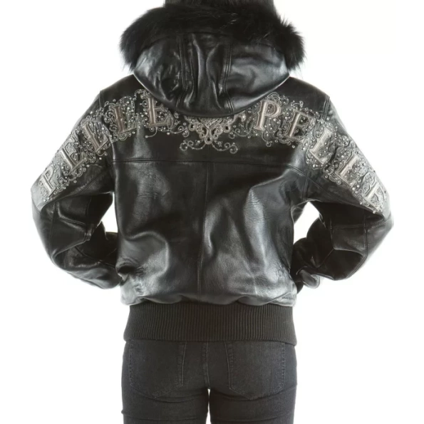 Pelle Pelle Shoulder Crest Fur Hood Jacket | Women Jacket view 2
