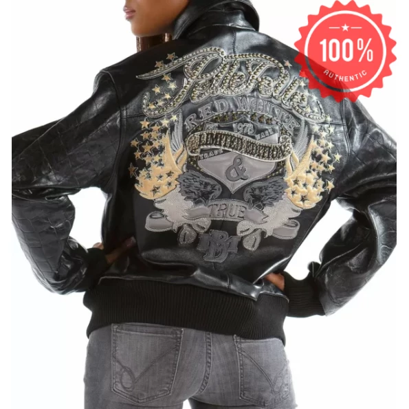 Pelle Pelle Black Women MB Leather Jacket | Limited Edition view 2