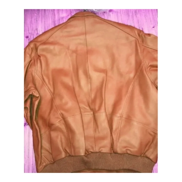 Pelle Pelle Brown Plain Leather Jacket | Men & Women