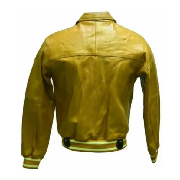 Pelle Pelle Yellow 1978 Star Leather Jacket | Men & Women