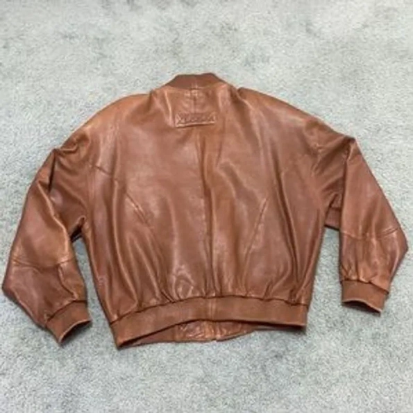 Pelle Pelle Marc Buchanan Brown Leather Jacket | Men & Women view 2