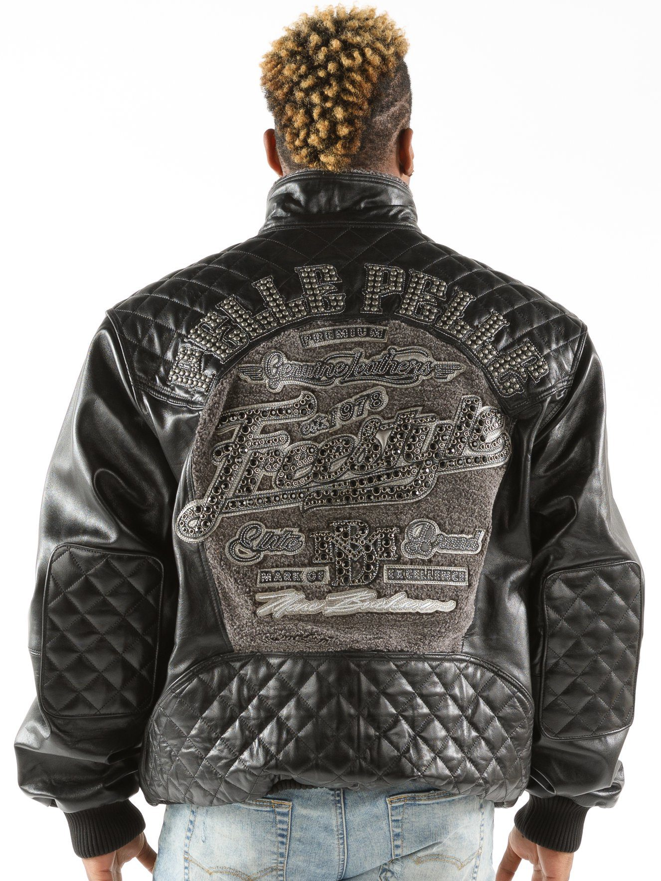 Pelle Pelle Men Freestyle MB Leather Jacket | Black Jacket view 2