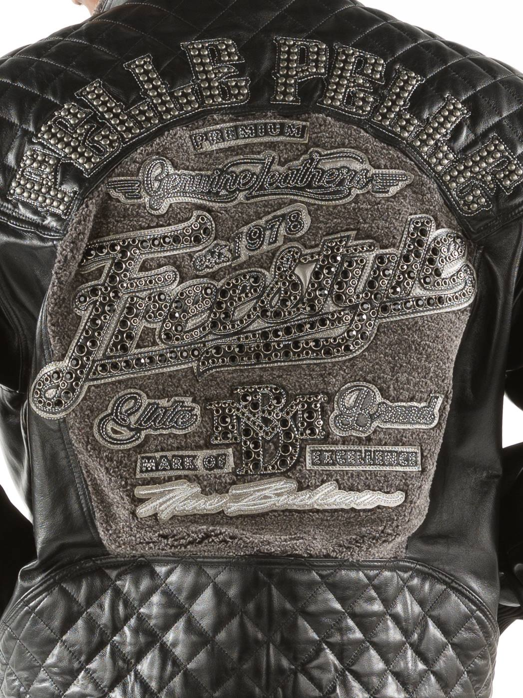Pelle Pelle Men Freestyle MB Leather Jacket | Black Jacket view 3