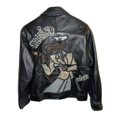 Pelle Pelle Black Leather Cool Cat Jacket | Men & Women view 2