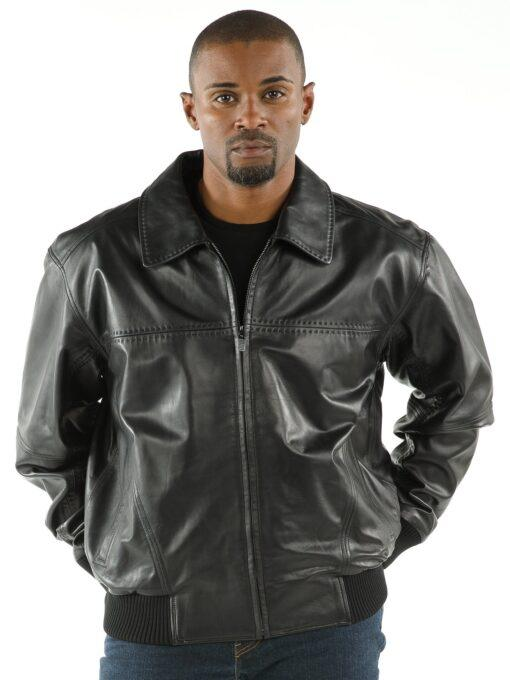 Pelle Pelle Men Black Soft Leather Jacket view 2