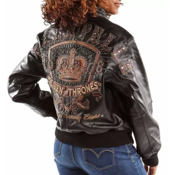 Pelle Pelle Black Queen Of Thrones Jacket | Women Jacket view 2