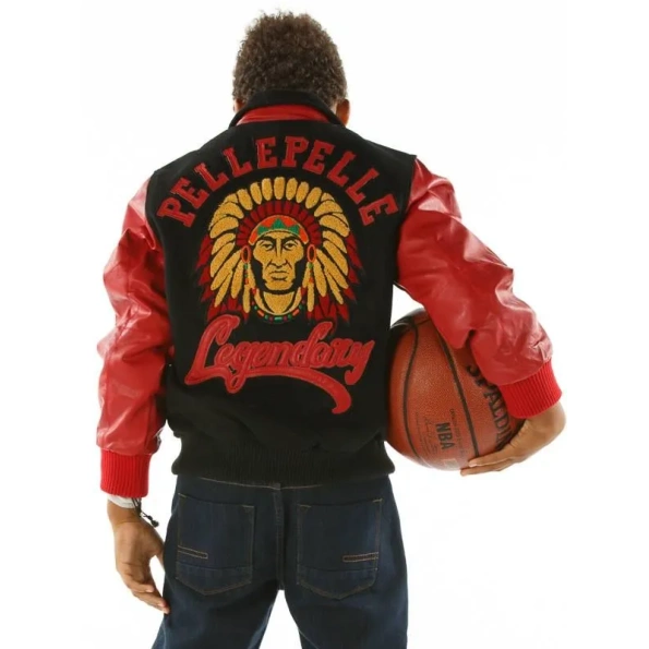 Pelle Pelle Kids Legendary 1978 Jacket | Wool & Leather view 2