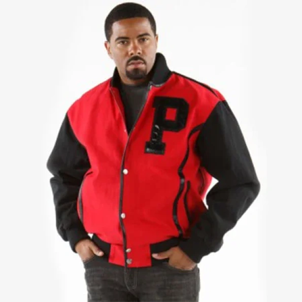 Pelle Pelle Red And Black Wool Jacket | Men Jacket view 2
