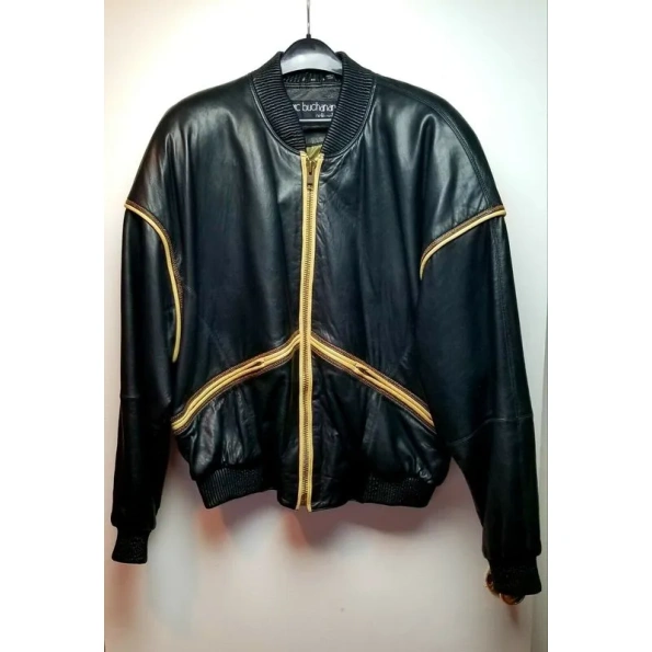 Pelle Pelle Marc Buchanan Black Leather Jacket | Men & Women