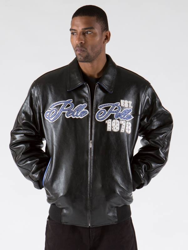 Pelle Pelle Men World Tour Leather Jacket | Black Jacket