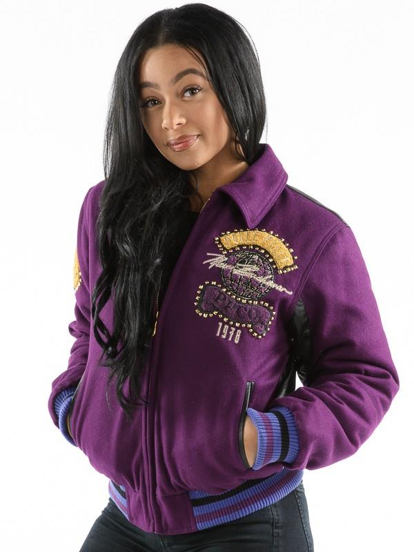 Pelle Pelle Women World Tour Purple Jacket | MB Jacket view 2