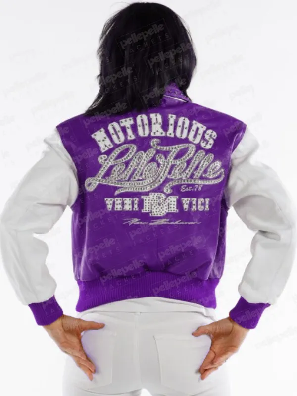 Pelle Pelle Women Notorious Purple Jacket view 2