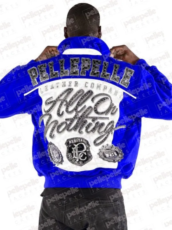 Pelle Pelle Dark Blue Heritage Wool Jacket view 2