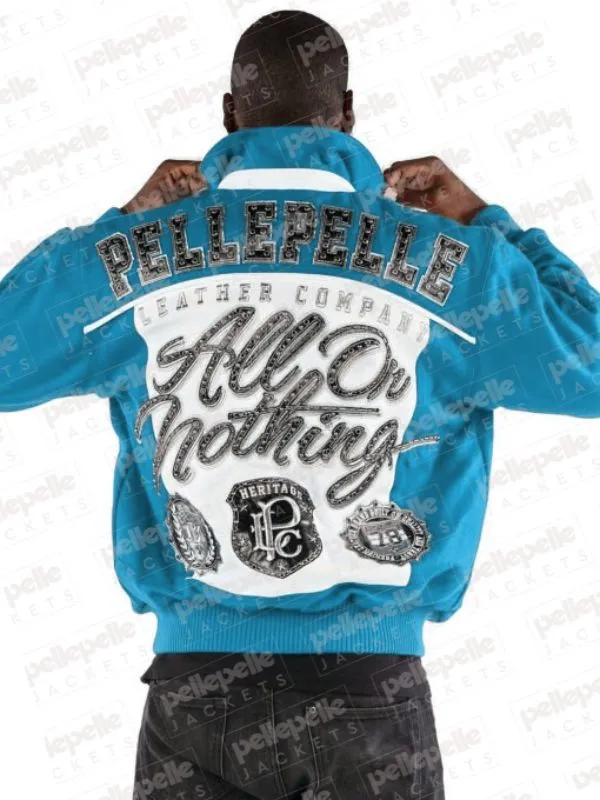 Pelle Pelle Blue Heritage Wool Jacket view 2