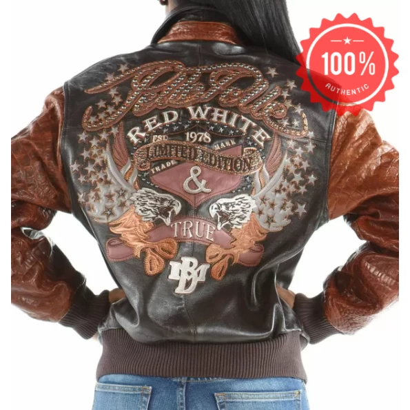 Pelle Pelle Black And Brown MB Jacket | Women Jacket view 2