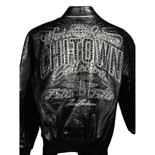 Pelle Pelle Chi Town Black Leather Jacket