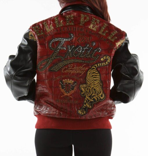 Pelle Pelle Red Exotic Leather Jacket view 2