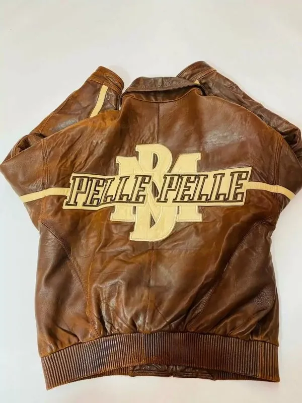 Pelle Pelle Brown Marc Buchanan Leather Jacket view 2