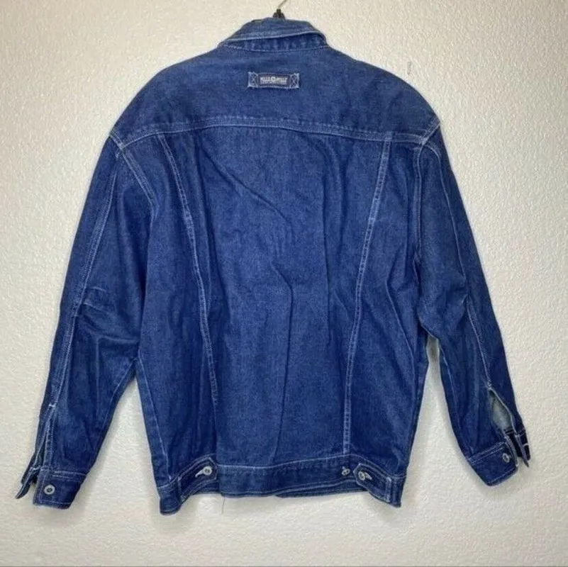 Pelle Pelle Marc Buchanan Blue Denim Jacket view 2