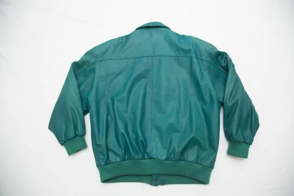 Pelle Pelle Light Sea Green Bomber Jacket view 3