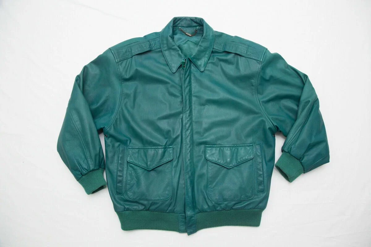 Pelle Pelle Light Sea Green Bomber Jacket