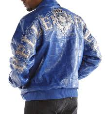 Pelle Pelle Blue Crest Leather Jacket
