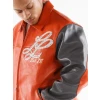 Pelle Pelle Orange Notorious MB Leather Jacket view 2