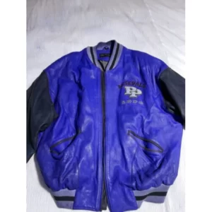 PELLE PELLE BASEBALL BLUE JACKET SUPERB