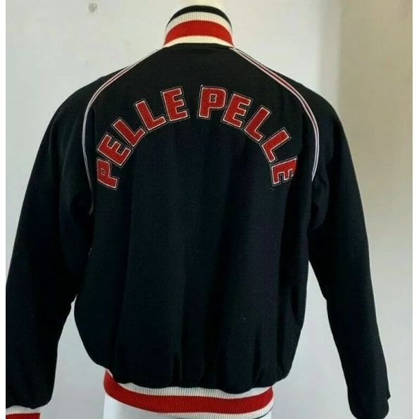 PELLE PELLE SIMPLE BLACK WOOL JACKET view 2
