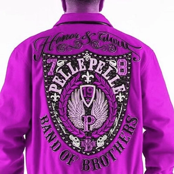 PELLE PELLE HONOR AND GLOW LIGHT PURPLE JACKET view 2