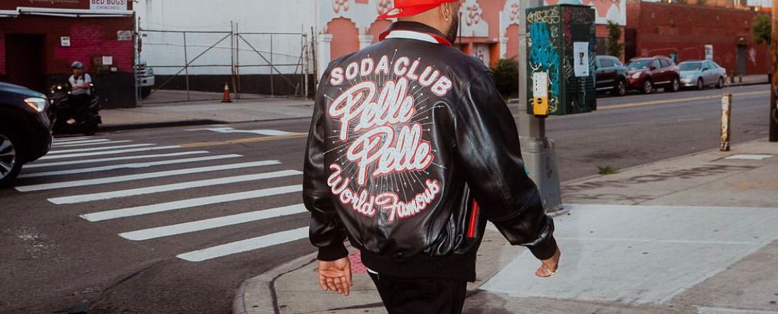 Pelle Pelle Men Black Soda Club Leather Jacket view 2